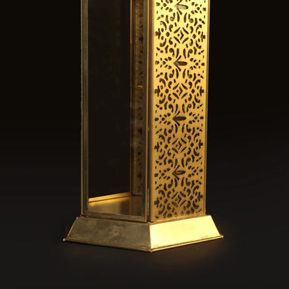Jodhpur Hexilgree lantern Light in Antique Gold
