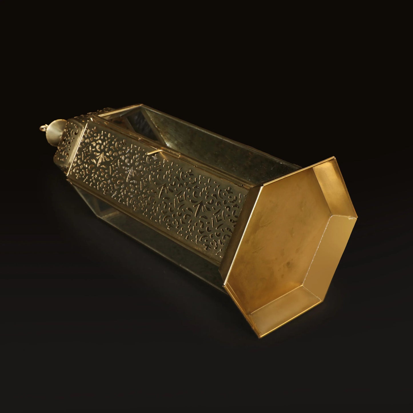 Jodhpur Hexilgree lantern Light in Antique Gold