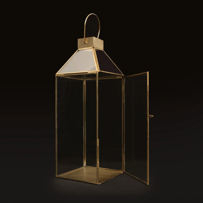 Scandinaviano Gold Lantern Light