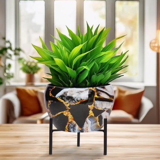Printed Flower Pot