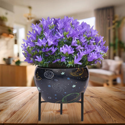 Printed Flower Pot